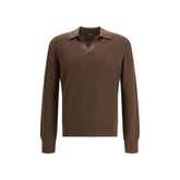 Brown Cashmere Shirt